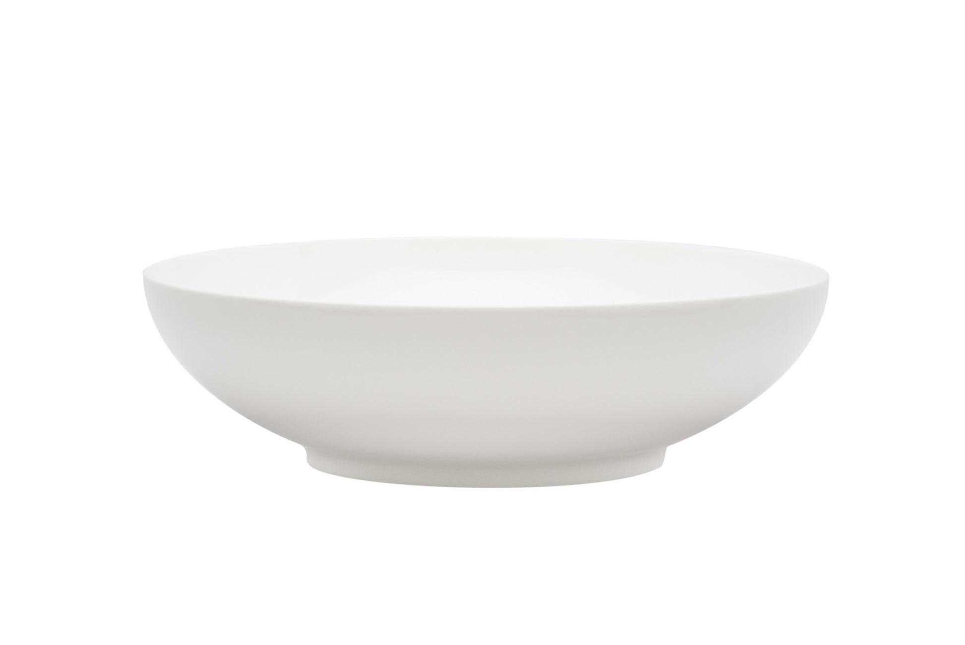 White Six Piece Porcelain Service For Six Bowl Set-Dinnerware-DECOROLALA