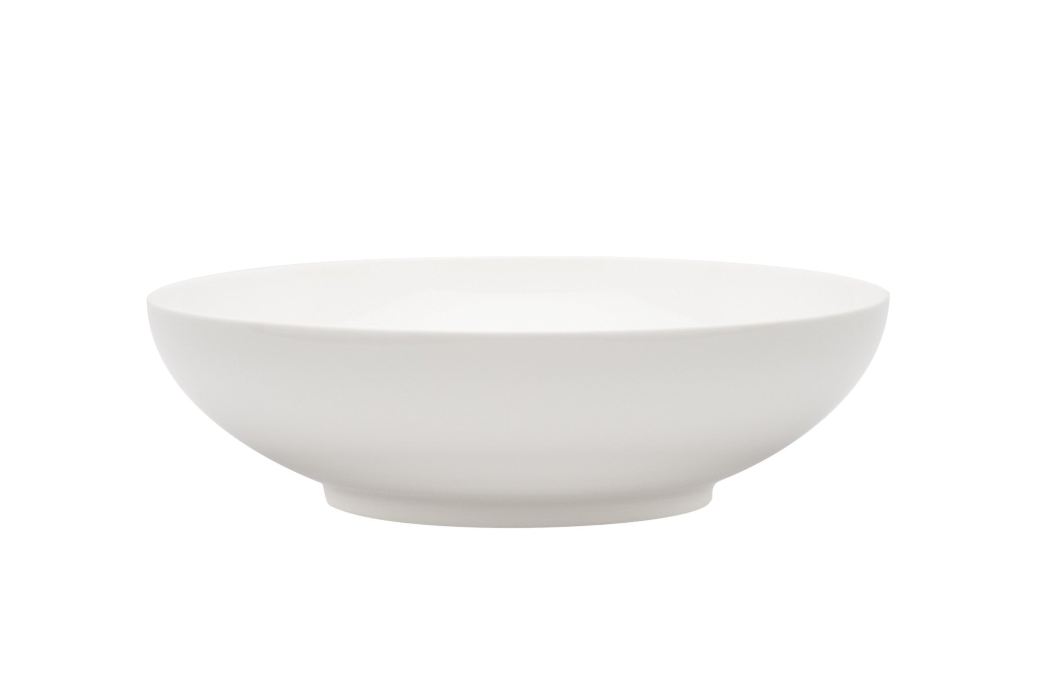 White Six Piece Porcelain Service For Six Bowl Set-Dinnerware-DECOROLALA