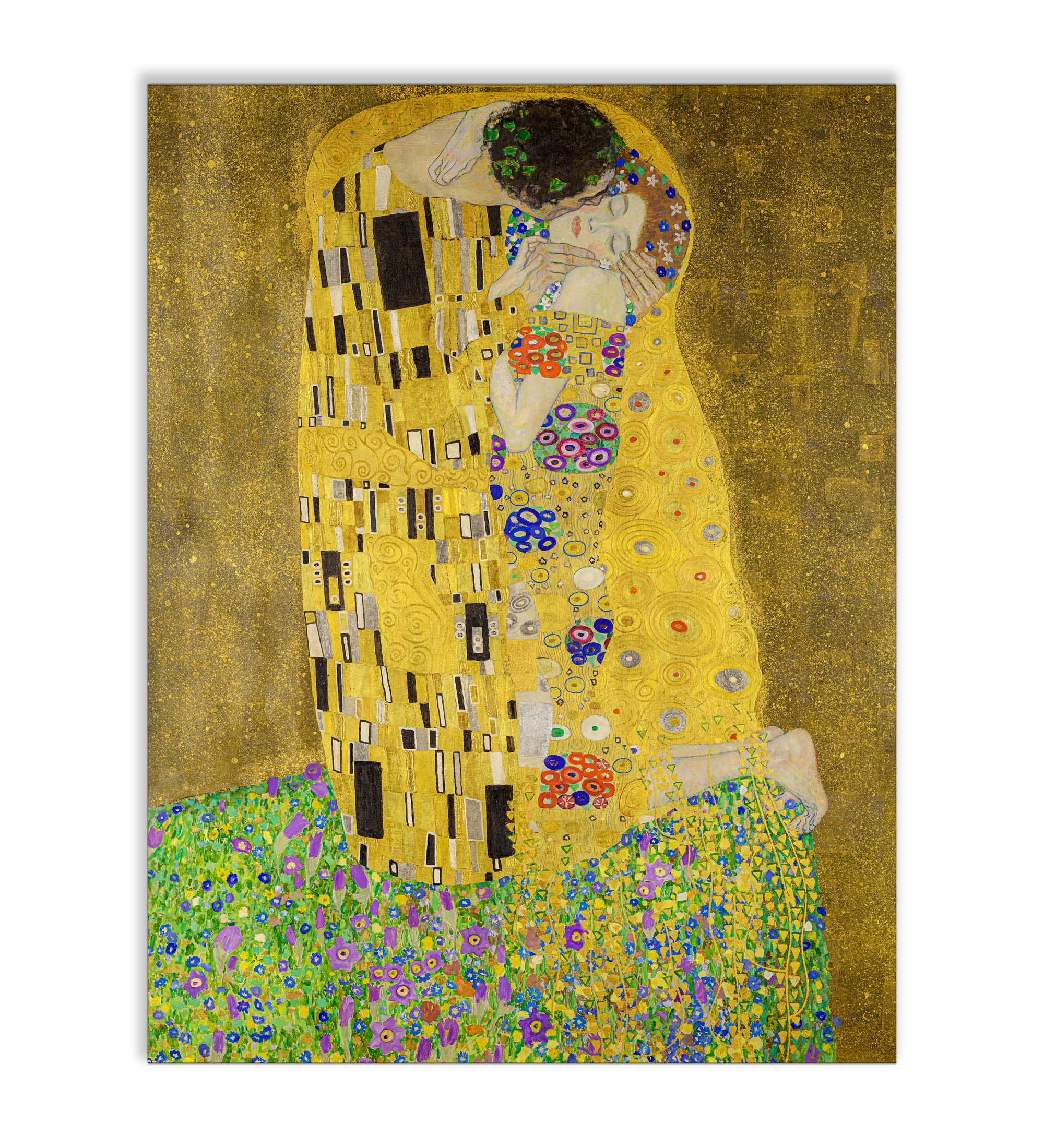 " The Kiss" Fine Art-Gold varnish-Wall Decor-DECOROLALA