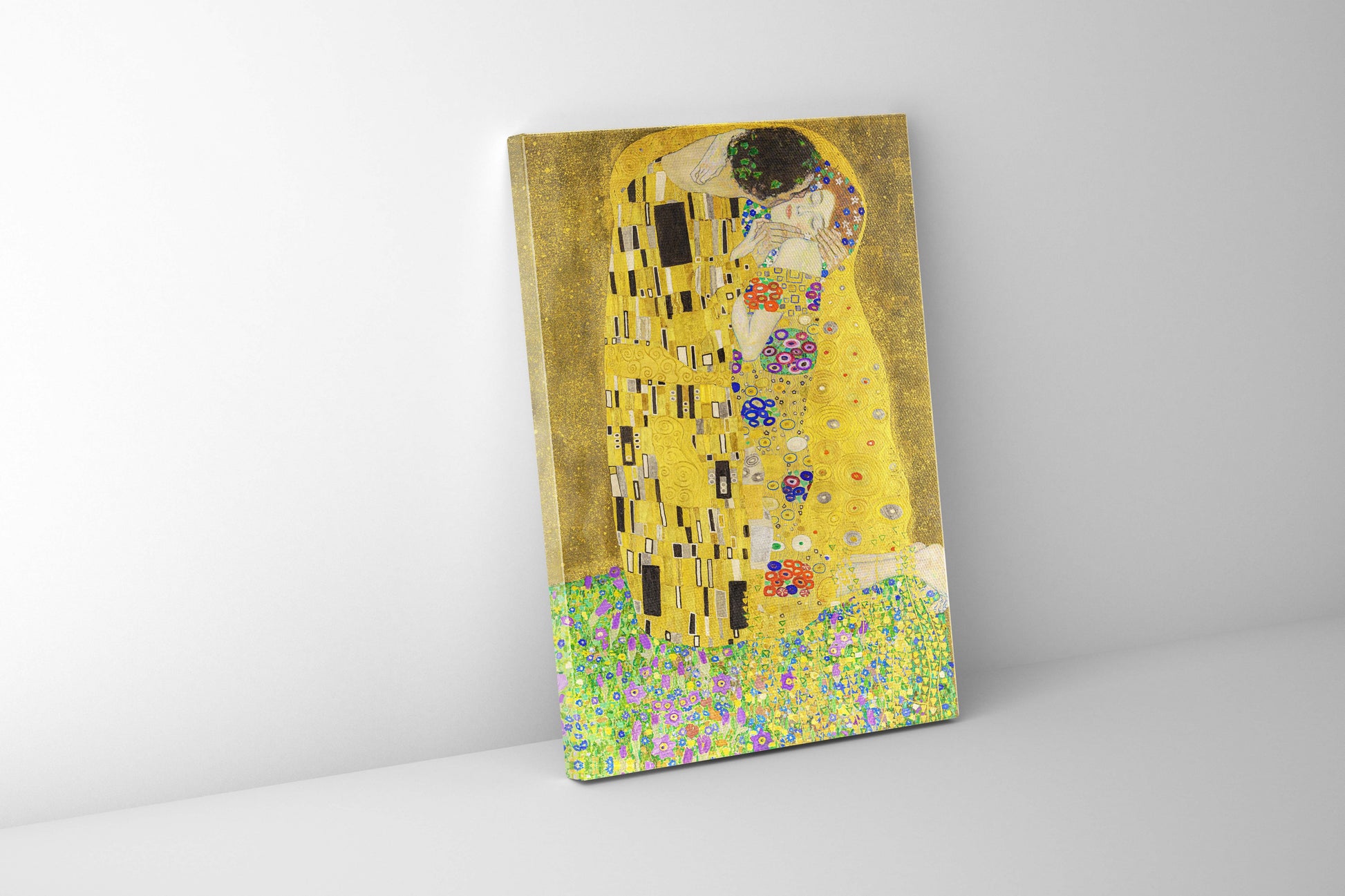 " The Kiss" Fine Art-Gold varnish-Wall Decor-DECOROLALA