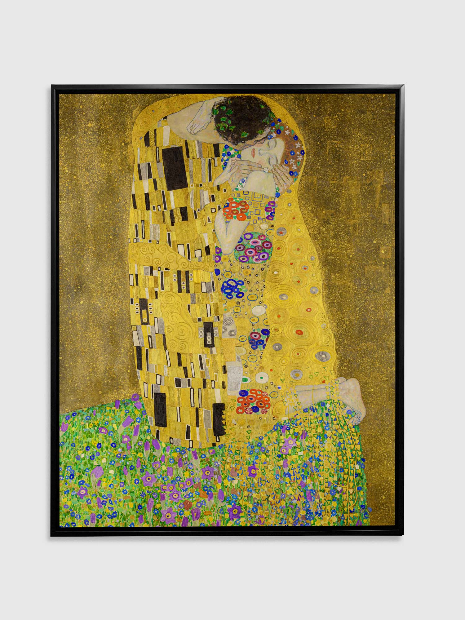 " The Kiss" Fine Art-Gold varnish-Wall Decor-DECOROLALA