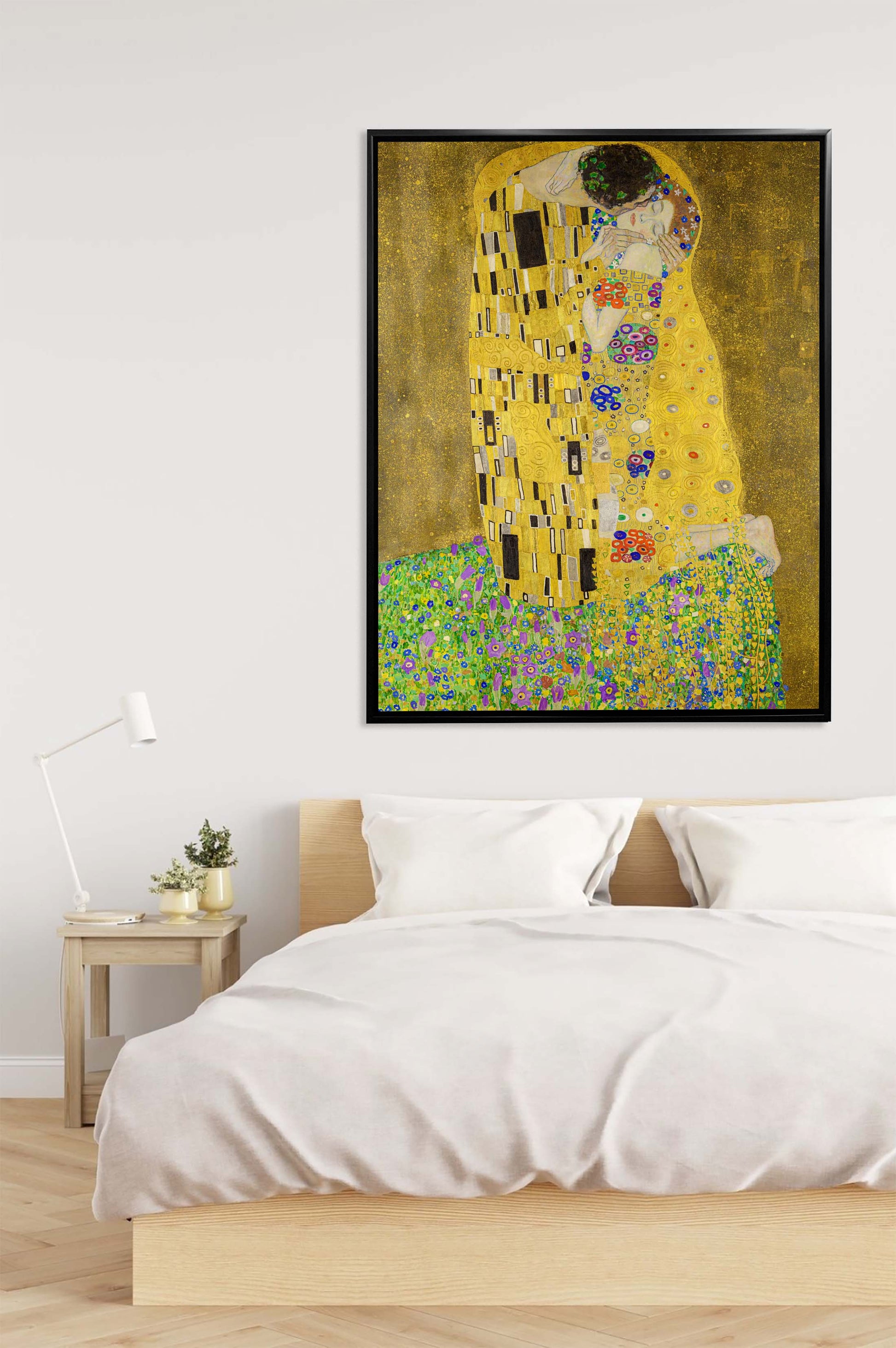 " The Kiss" Fine Art-Gold varnish-Wall Decor-DECOROLALA