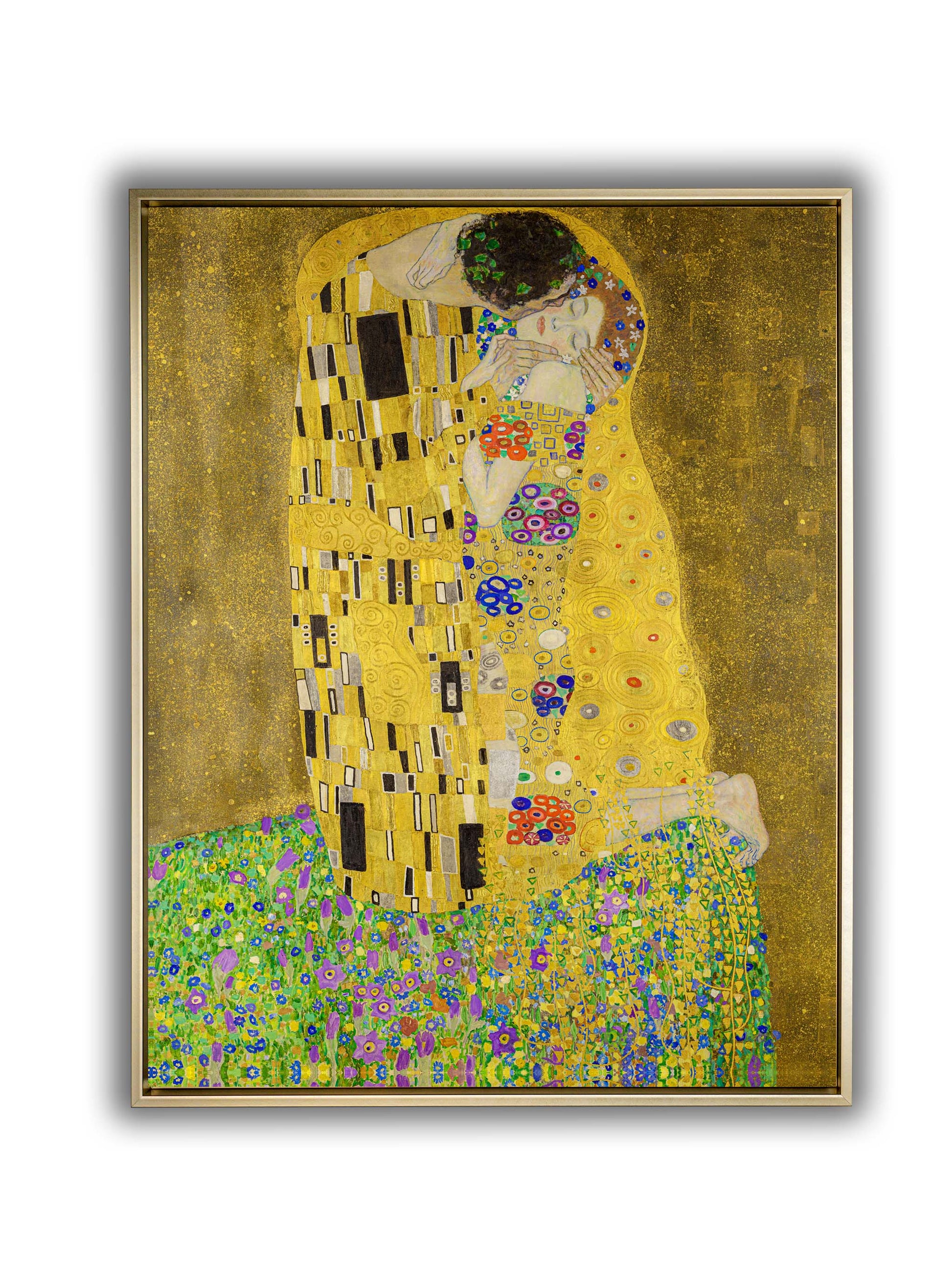 " The Kiss" Fine Art-Gold varnish-Wall Decor-DECOROLALA
