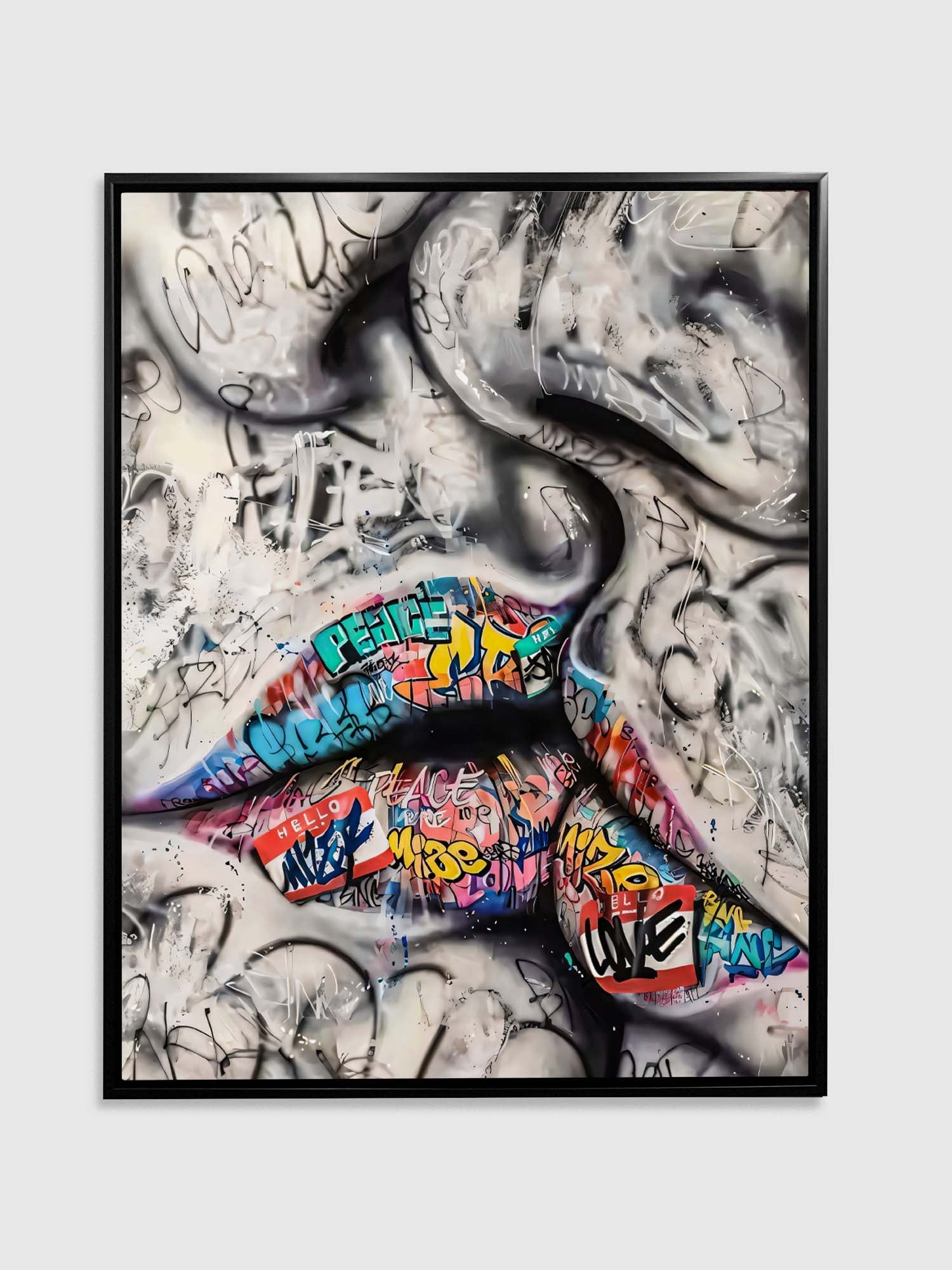 " The Kiss 2024" 36" x 48"-n/a-DECOROLALA