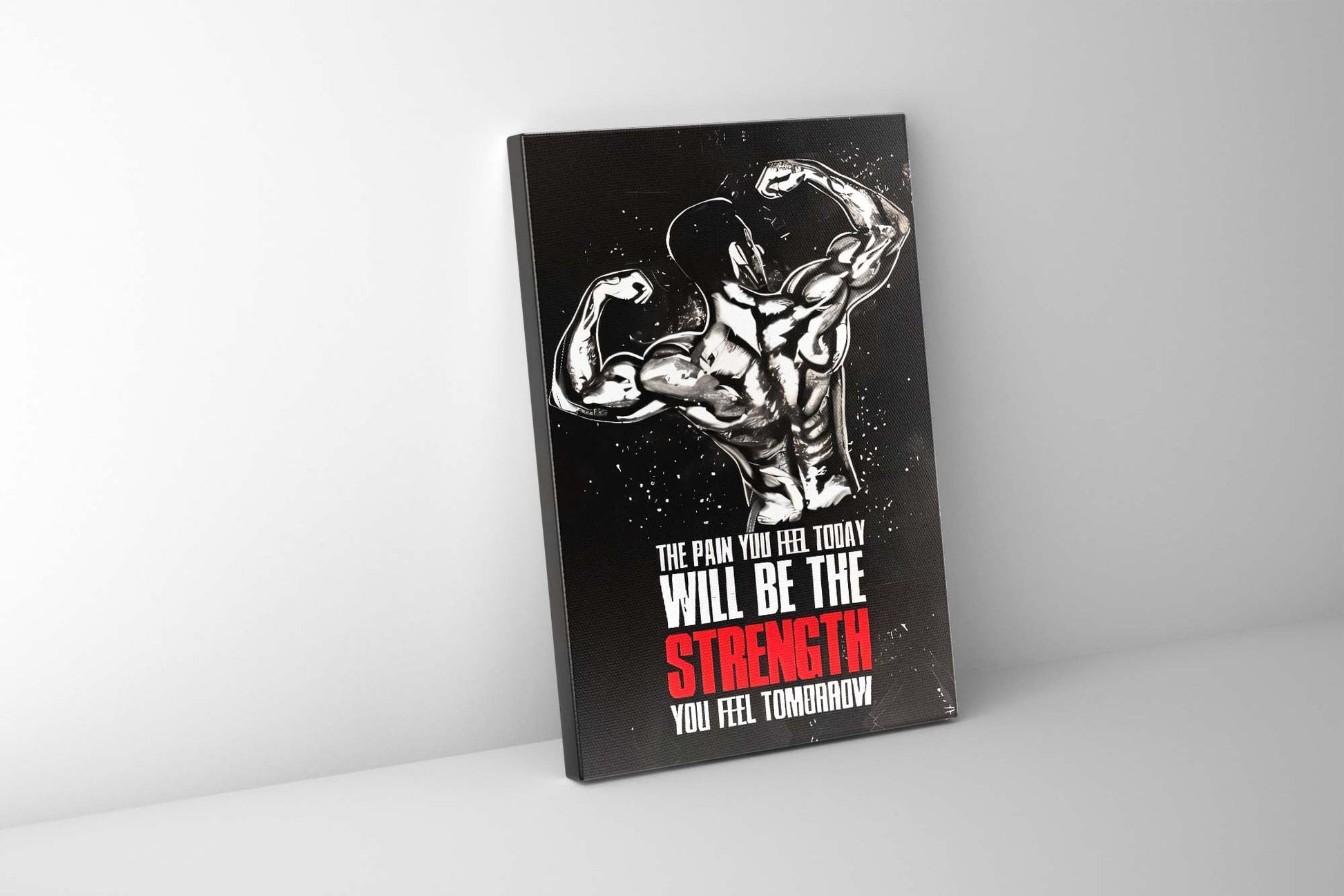 " Bodybuilding Inspiration I " Fine Art Canvas-n/a-DECOROLALA