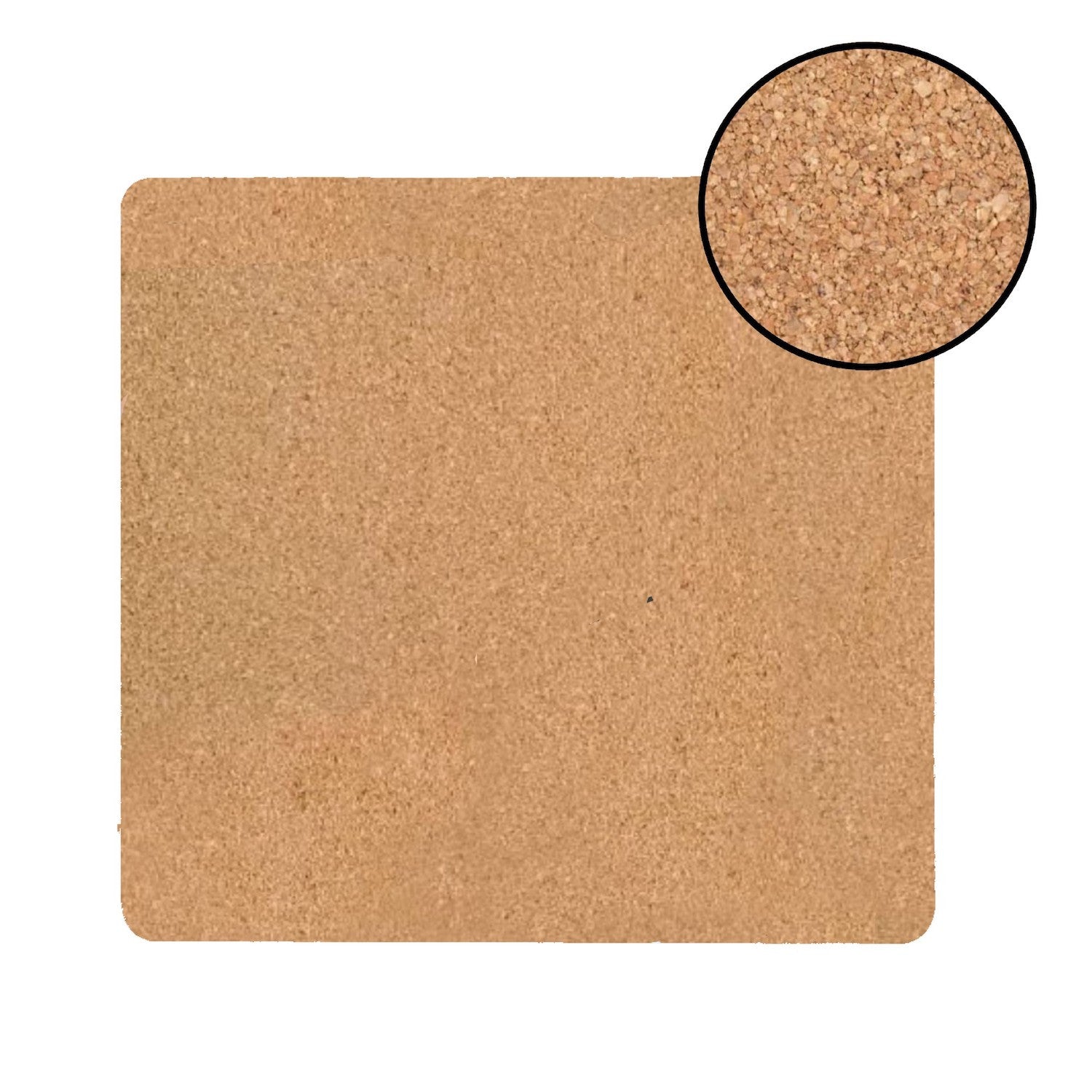 15" X 15" Gray And Gold Abstract Agglomerated cork Square Placemats-Dining Linens-DECOROLALA