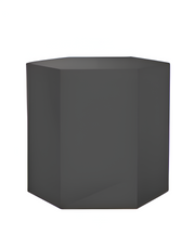 9" Gray Wood End Table-End-Side Tables-DECOROLALA
