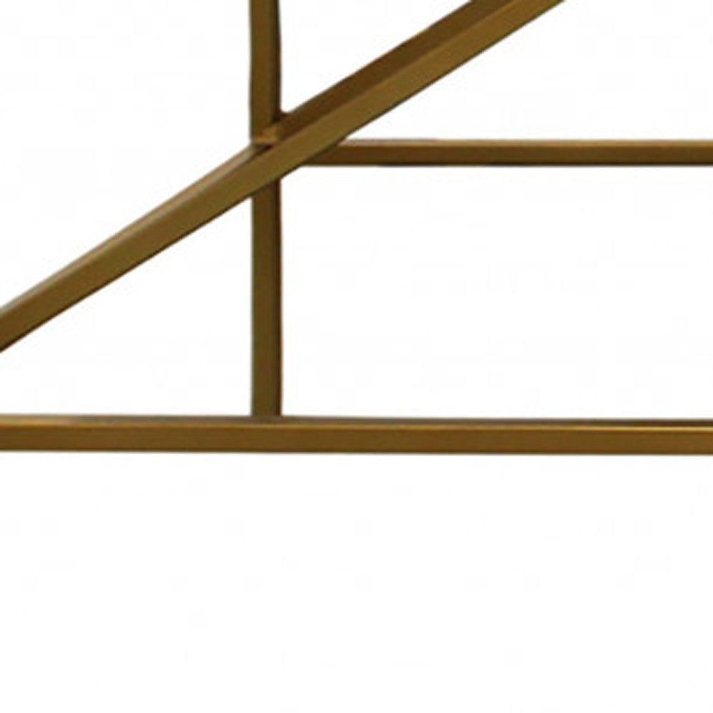 58" Ivory and Gold Upholstered Linen Bench-Benches-DECOROLALA
