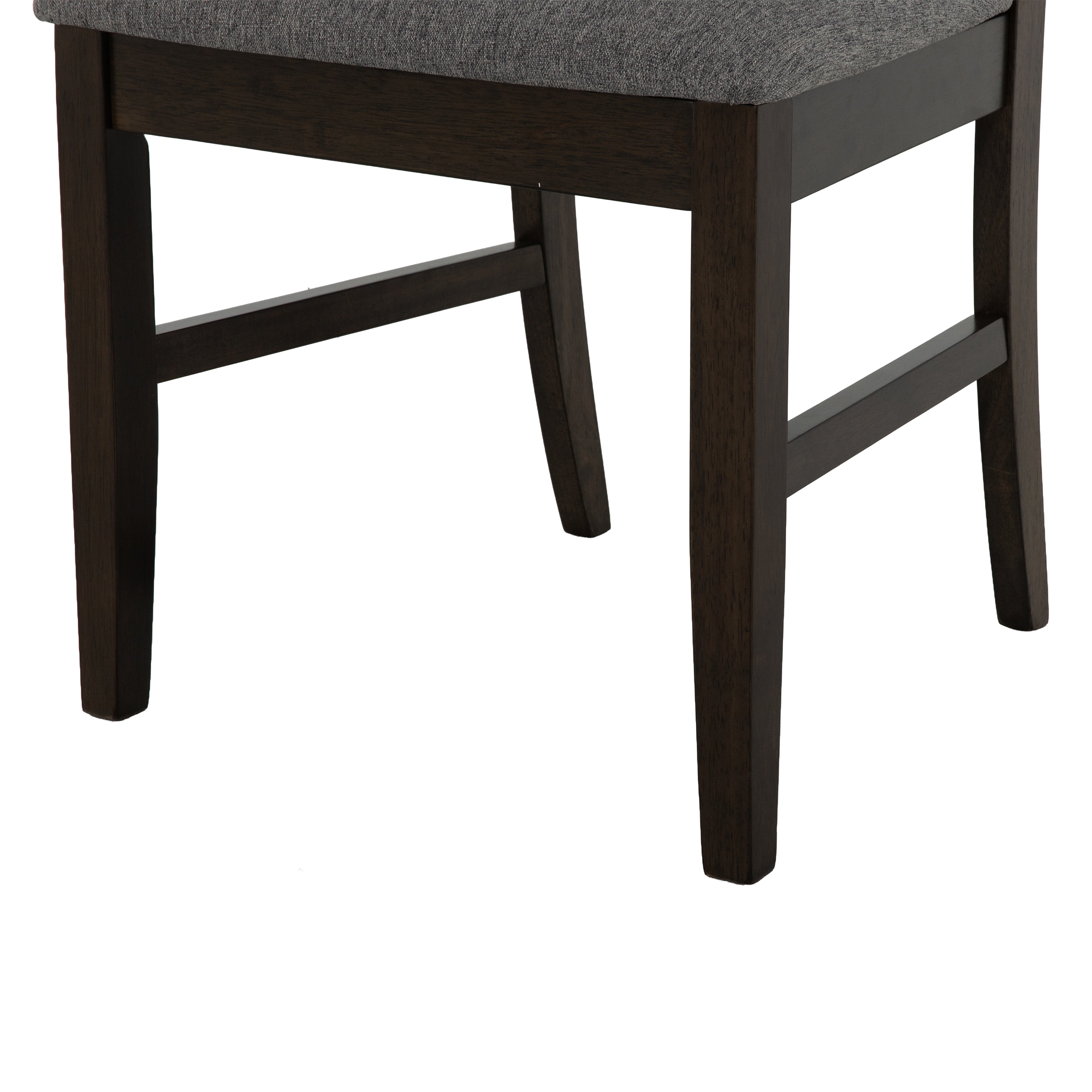 4900 Wood 5-Piece Extendable Dining Set - 59" Rectangular Table