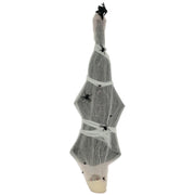 4.7ft Animated Hanging Mummy Halloween Decoration - Grey-Home Furnishings > Holiday & Seasonal > Halloween Decorations-DECOROLALA