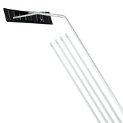 5-19 Feet Extendable Aluminum Snow Removal Tool with 6-section Tubes-Snow Removal-DECOROLALA
