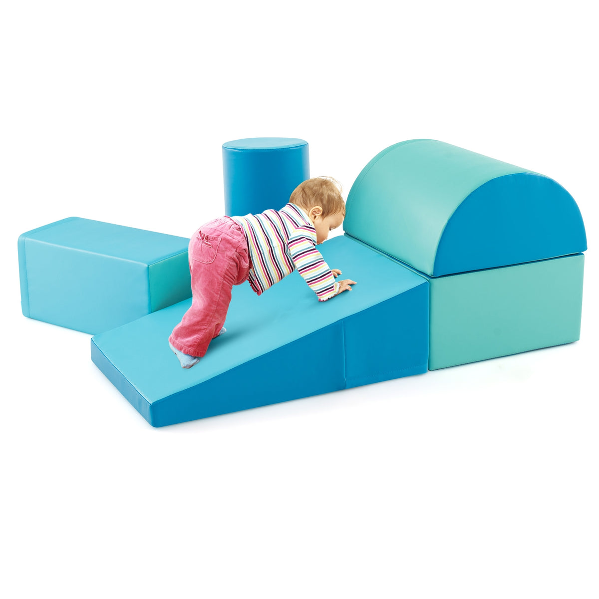 5-Piece Kids Climb and Crawl Activity Playset