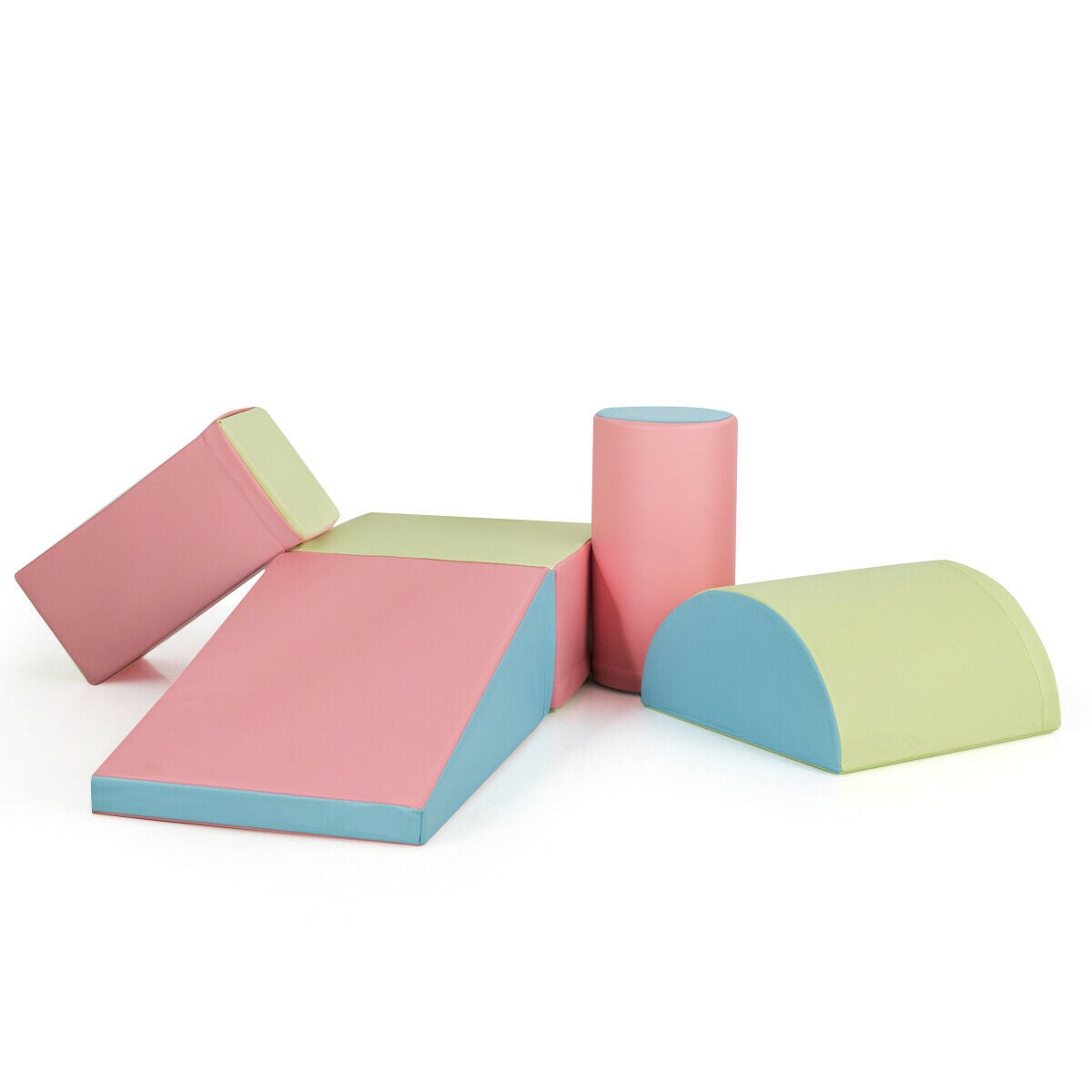 5-Piece Set Climb Activity Play Safe Foam Blocks