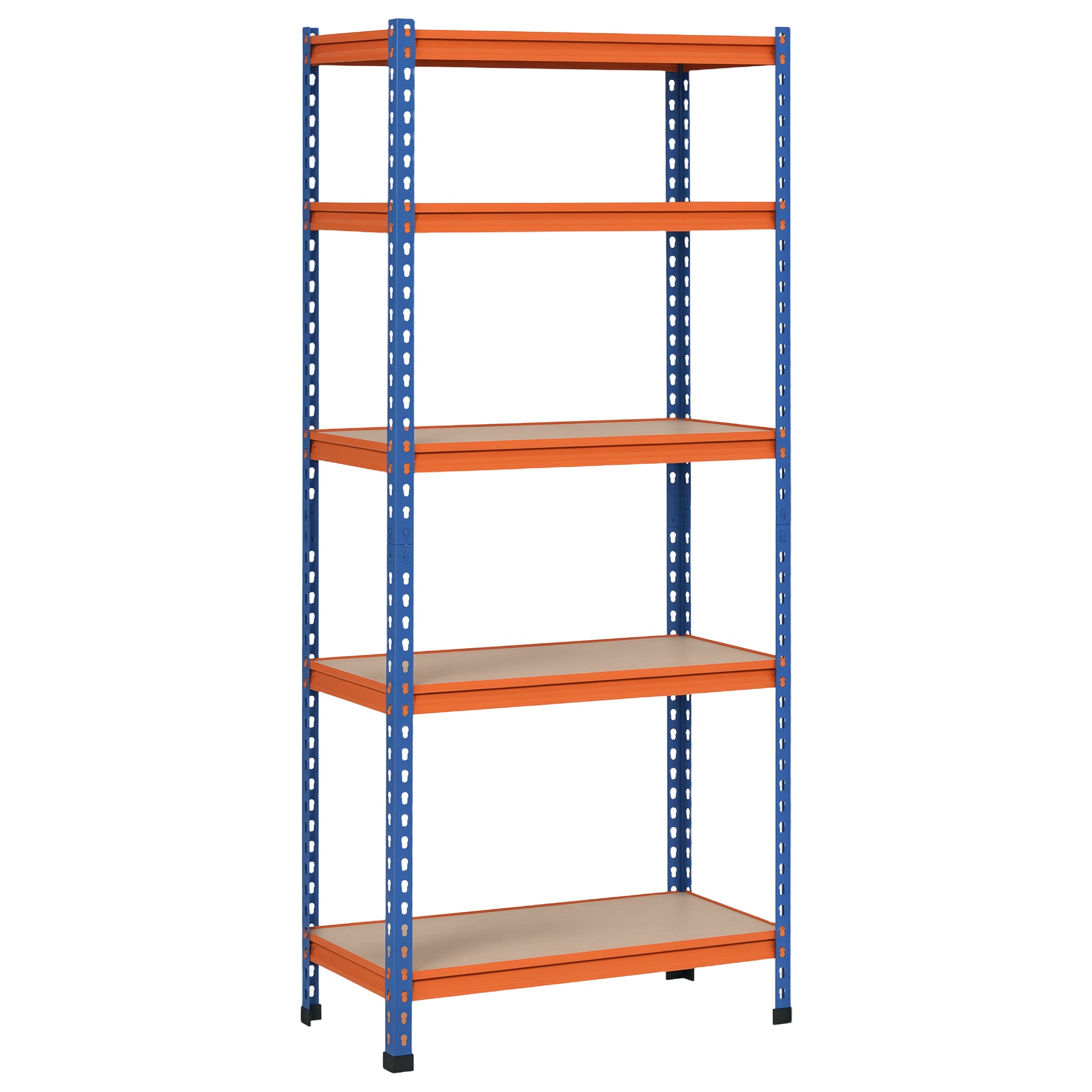 5-Tier Heavy Duty Garage Shelving Unit - 31.5"x15.75"x71.75"-Home Improvement > Tools > Tool Organizers-DECOROLALA