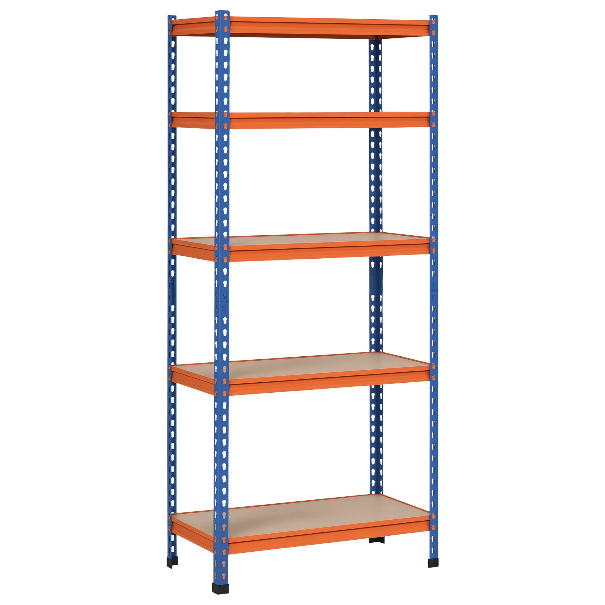 5-Tier Heavy Duty Garage Shelving Unit - 31.5"x15.75"x71.75"-Home Improvement > Tools > Tool Organizers-DECOROLALA