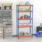 5-Tier Heavy Duty Garage Shelving Unit - 31.5"x15.75"x71.75"-Home Improvement > Tools > Tool Organizers-DECOROLALA