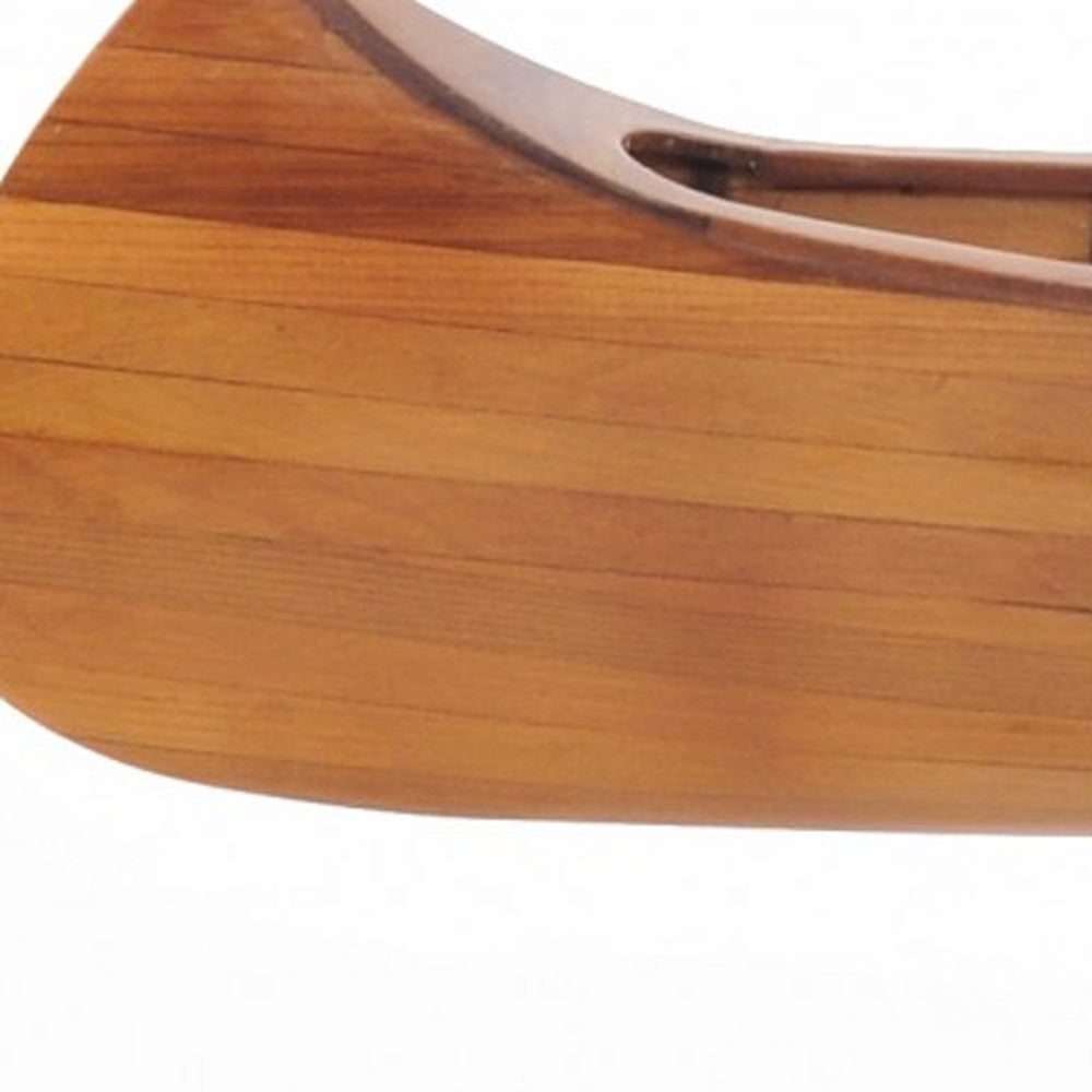 5" X 24" X 7" Indian Girl Canoe-Sculptures-DECOROLALA