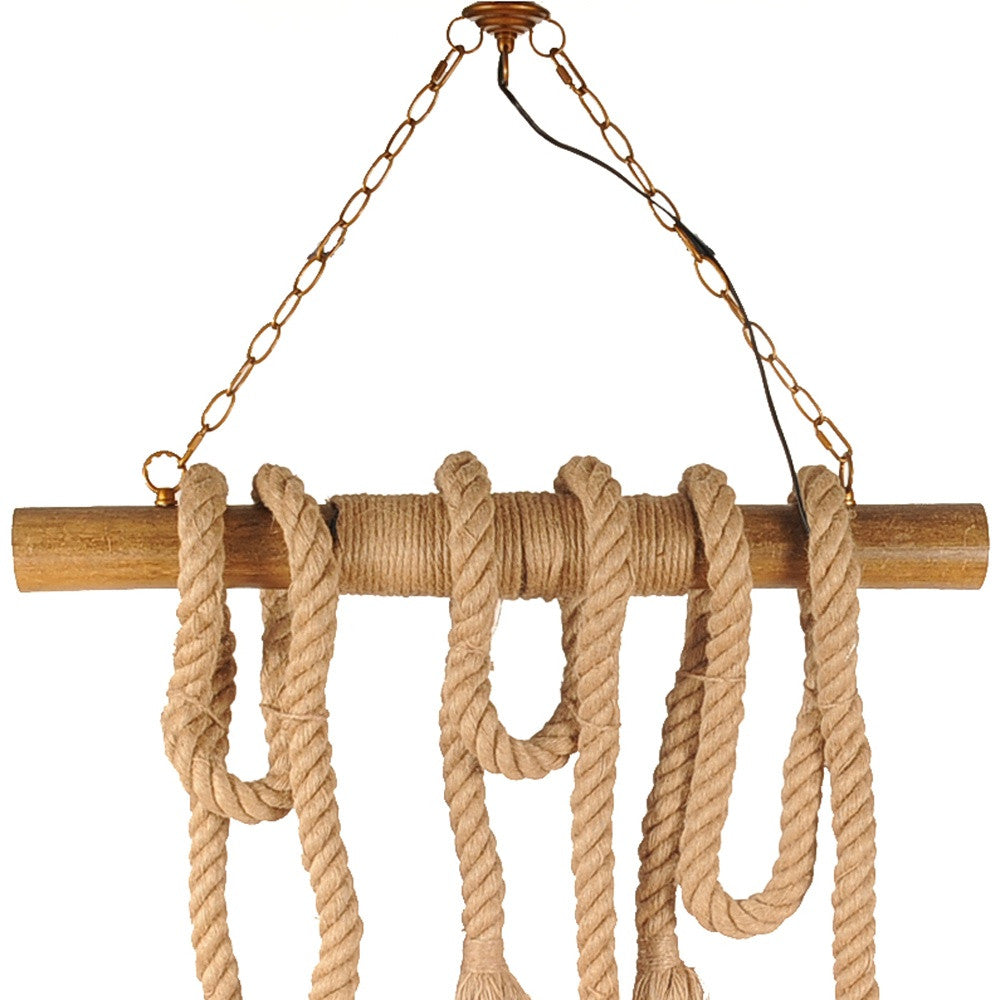 5" X 30" X 50" 6 Bulbs Medusa Pendant Lamp-Pendants-Hanging Lights-DECOROLALA