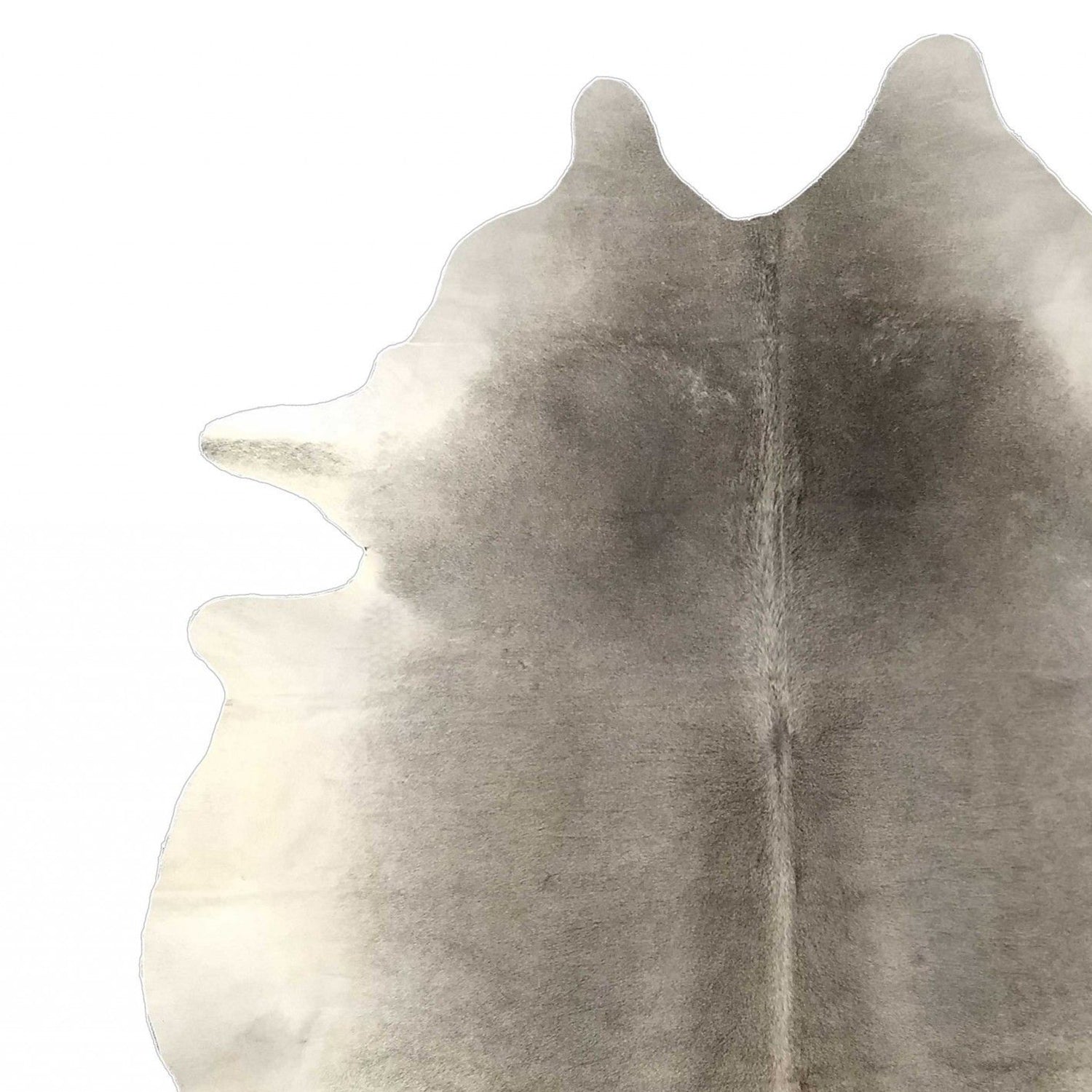 5' X 6' Brown And White Cowhide Handmade Area Rug-Area Rugs-DECOROLALA