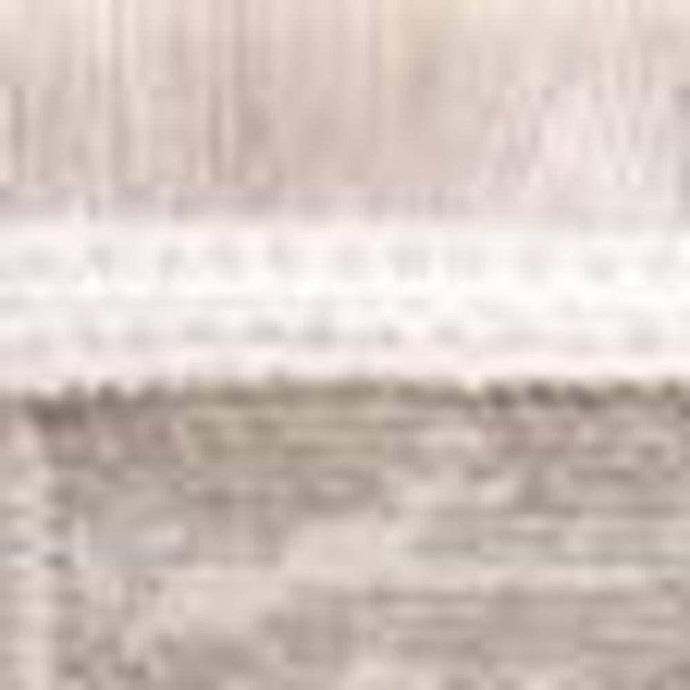 5' X 7' Beige and Blue Abstract Non Skid Area Rug-Area Rugs-DECOROLALA