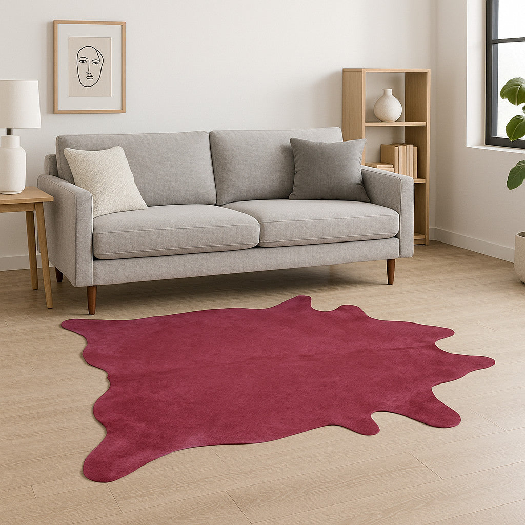 5' X 7' Black And Gold Cowhide Cowhide Print Area Rug-Area Rugs-DECOROLALA