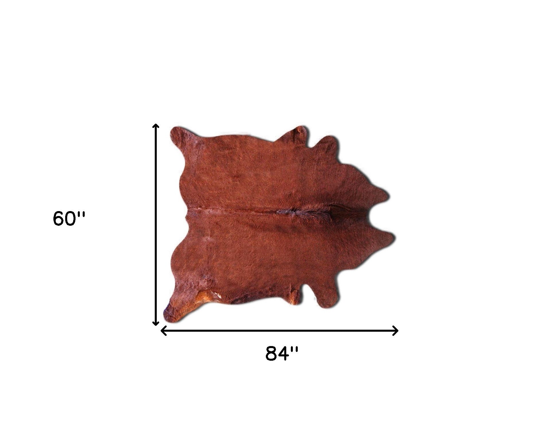 5' X 7' Black And Gold Cowhide Cowhide Print Area Rug-Area Rugs-DECOROLALA