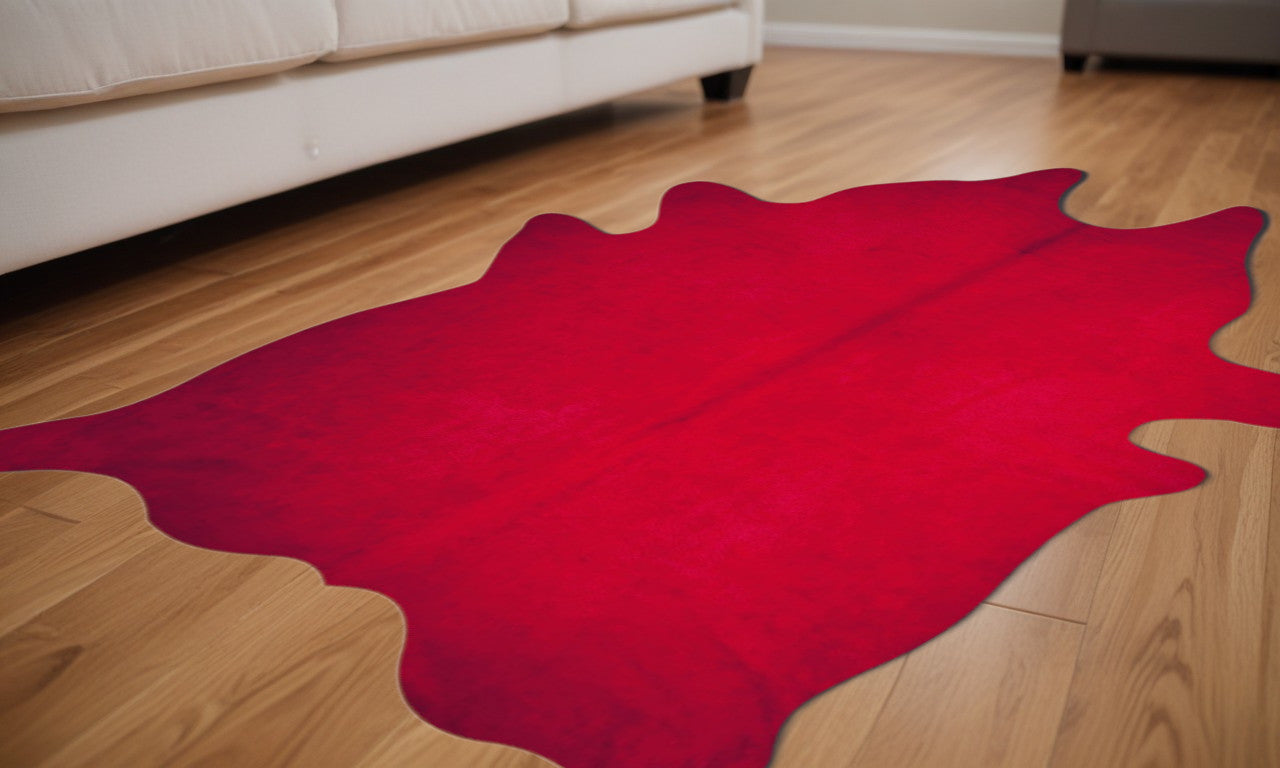 5' X 7' Black And Gold Cowhide Cowhide Print Area Rug-Area Rugs-DECOROLALA