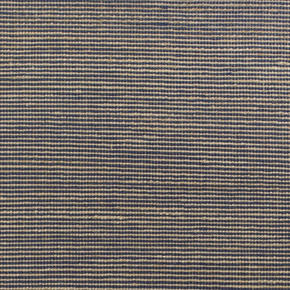 5' X 7' Blue Wool Abstract Hand Woven Area Rug-Area Rugs-DECOROLALA