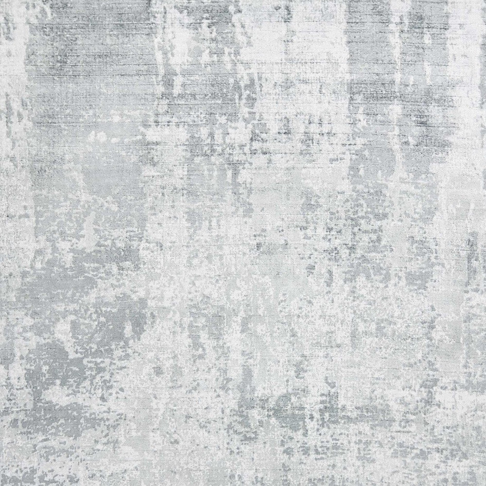 5' X 7' Dark Gray And Light Gray Abstract Hand Loomed Area Rug-Area Rugs-DECOROLALA