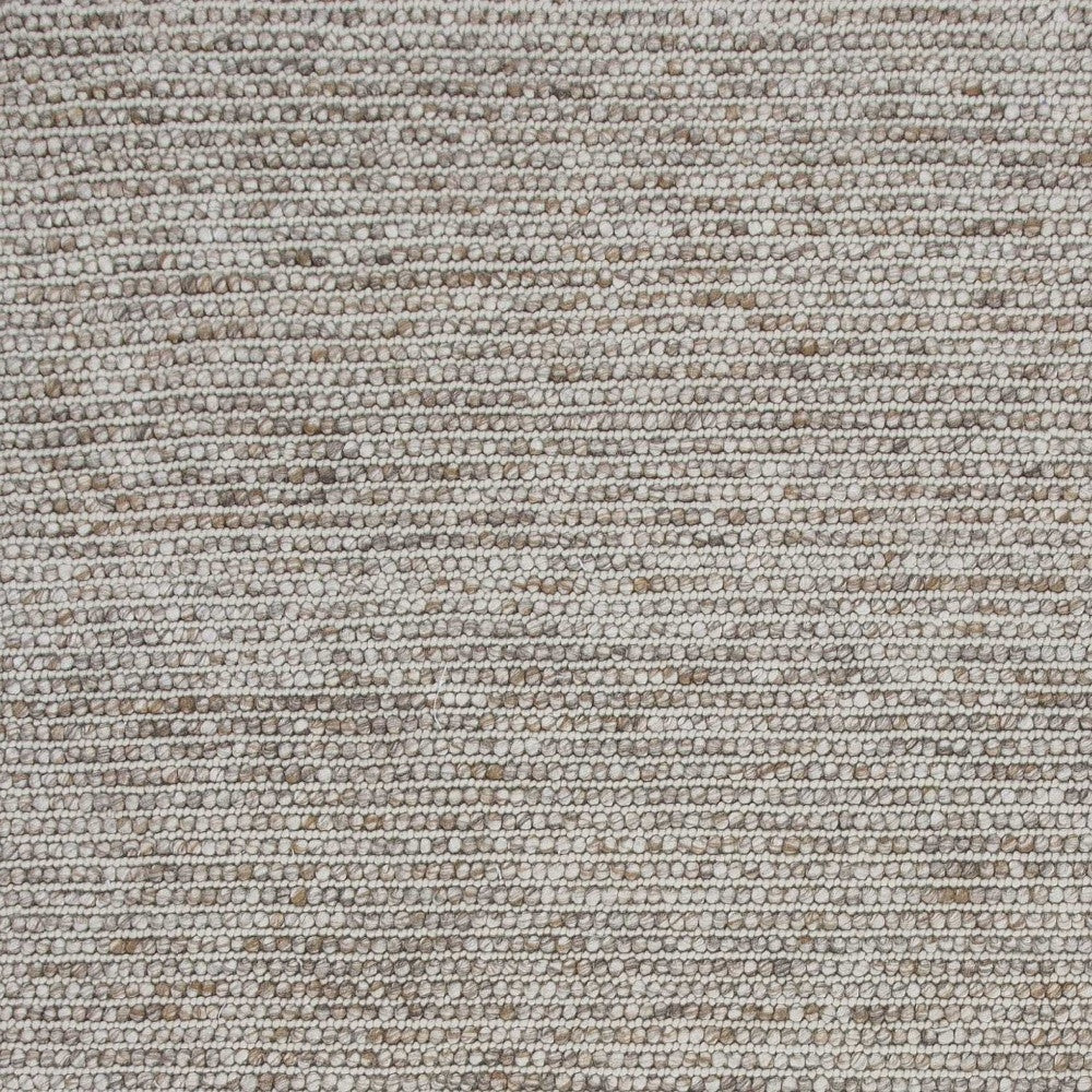 5' X 7' Natural Wool Hand Woven Area Rug-Area Rugs-DECOROLALA