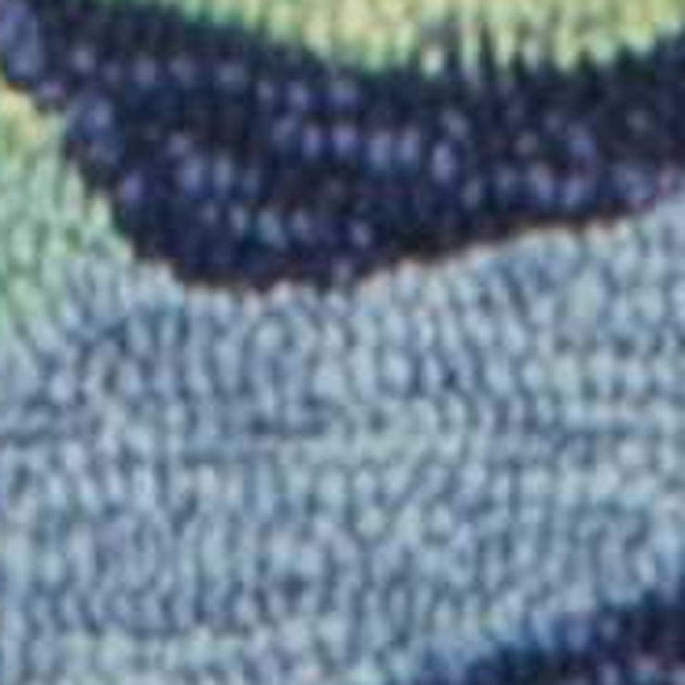 5' X 7' Ocean Abstract Design UV Treated Indoor Outdoor Area Rug-Outdoor Rugs-DECOROLALA