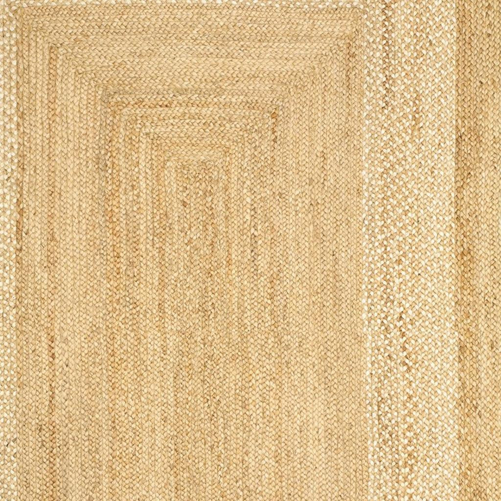 5' X 8' Classic Tan Bordered Area Rug-Area Rugs-DECOROLALA