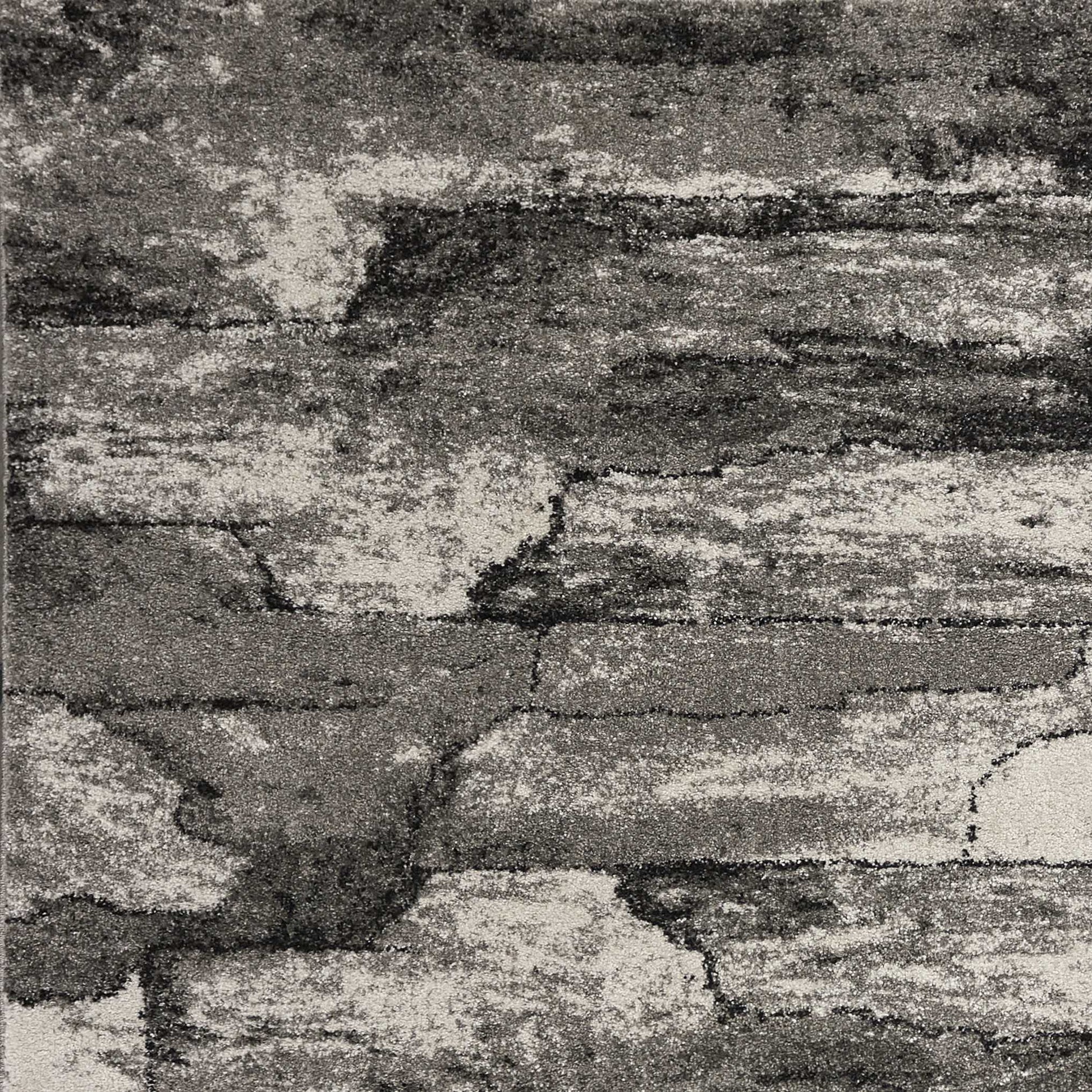 5' X 8' Gray Abstract Area Rug-Area Rugs-DECOROLALA