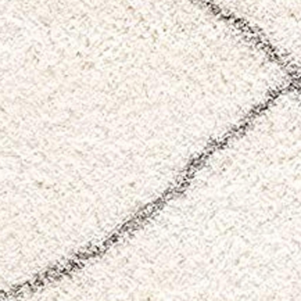 5' X 8' Ivory Modern Uneven Lattice Area Rug-Area Rugs-DECOROLALA
