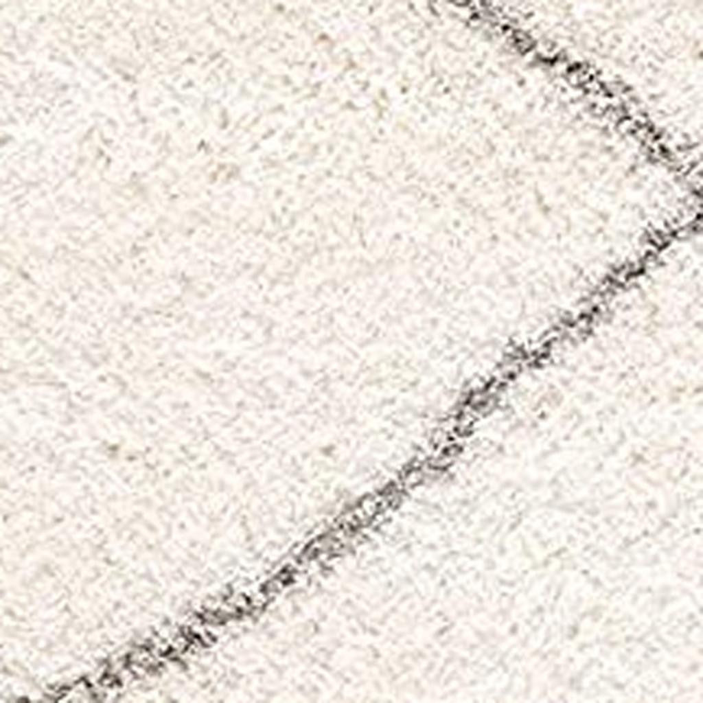 5' X 8' Ivory Modern Uneven Lattice Area Rug-Area Rugs-DECOROLALA