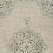 5' X 8' Ivory Wool Handmade Area Rug-Area Rugs-DECOROLALA