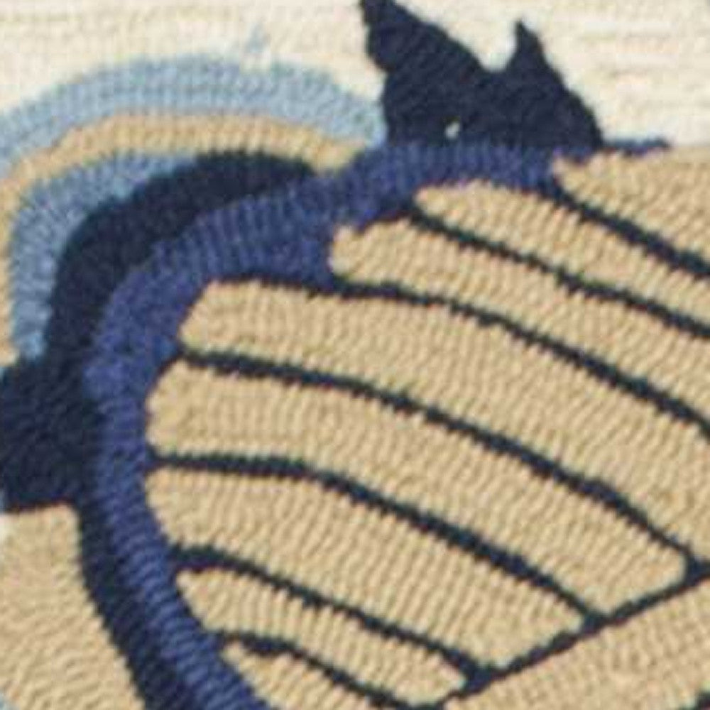 5' X 8' Sand Abstract Indoor Outdoor Area Rug-Outdoor Rugs-DECOROLALA