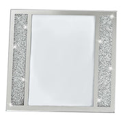 5" x 7" Silver Crystal Tabletop Picture Frame-Picture Frames-DECOROLALA