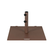 50 LBS Weighted 24 Inch Square Patio Umbrella Base-Outdoor Umbrella Bases-DECOROLALA