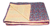 50" X 70" Multi Colored Eclectic Bohemian Traditional Throw Blankets-Throws & Blankets-DECOROLALA