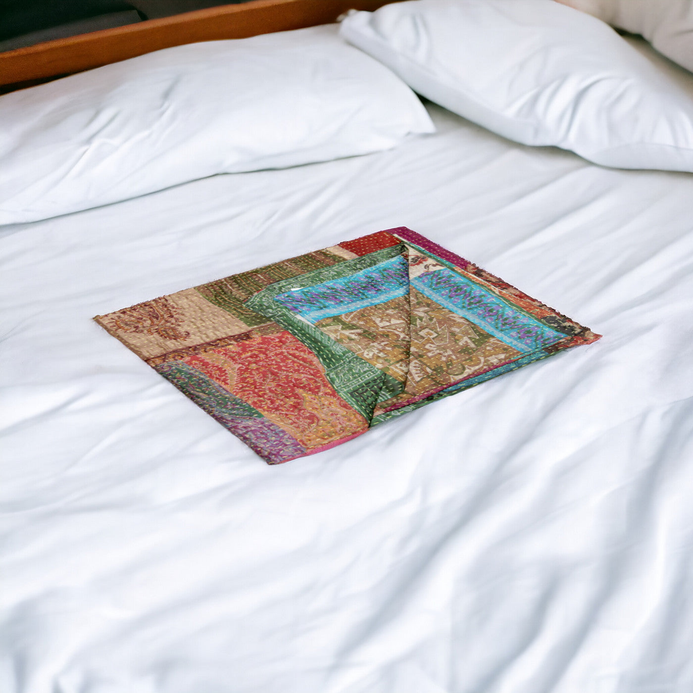 50" X 70" Silk Multicolor Throws-Throws & Blankets-DECOROLALA