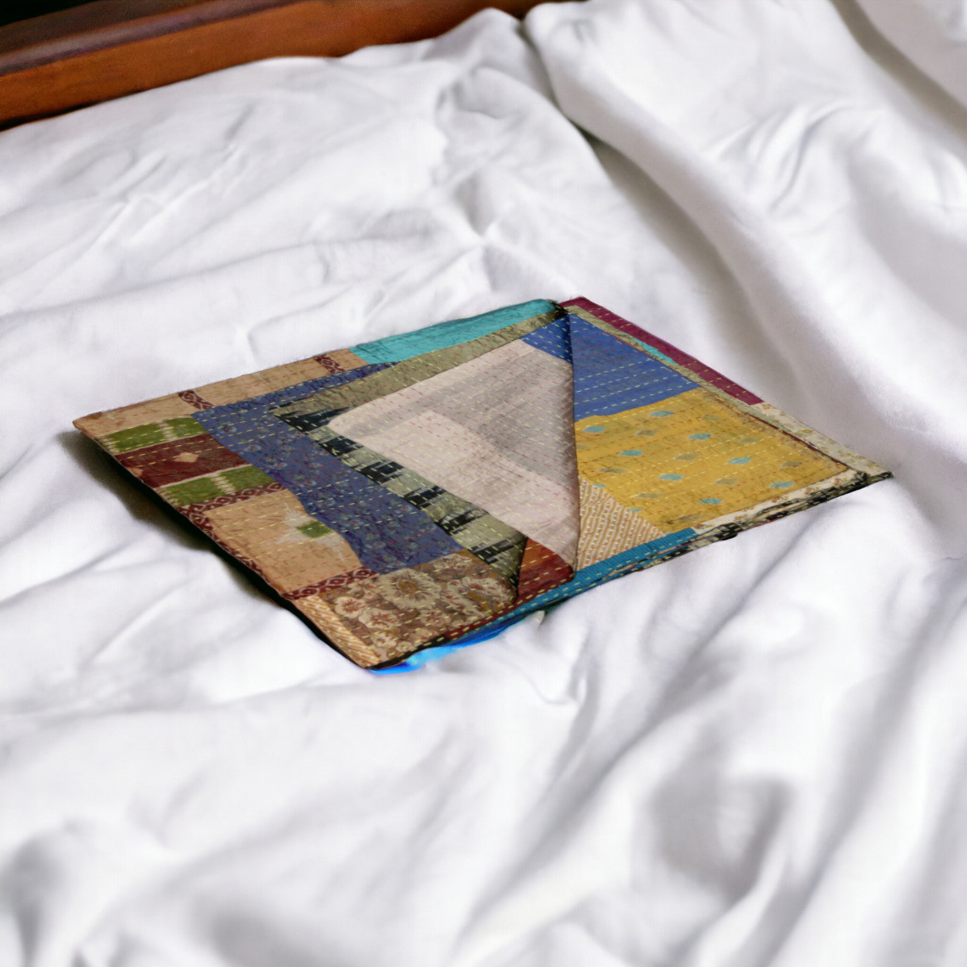 50" X 70" Silk Multicolor Throws-Throws & Blankets-DECOROLALA