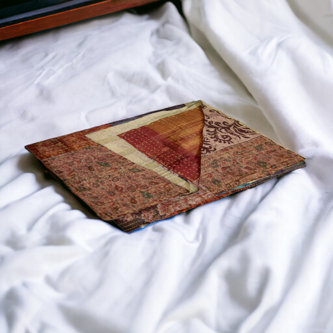 50" X 70" Silk Multicolor Throws-Throws & Blankets-DECOROLALA