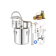 5/10 Gal 22/38 L Water Alcohol Distiller for DIY Whisky-5 Gal-Small Appliances-DECOROLALA