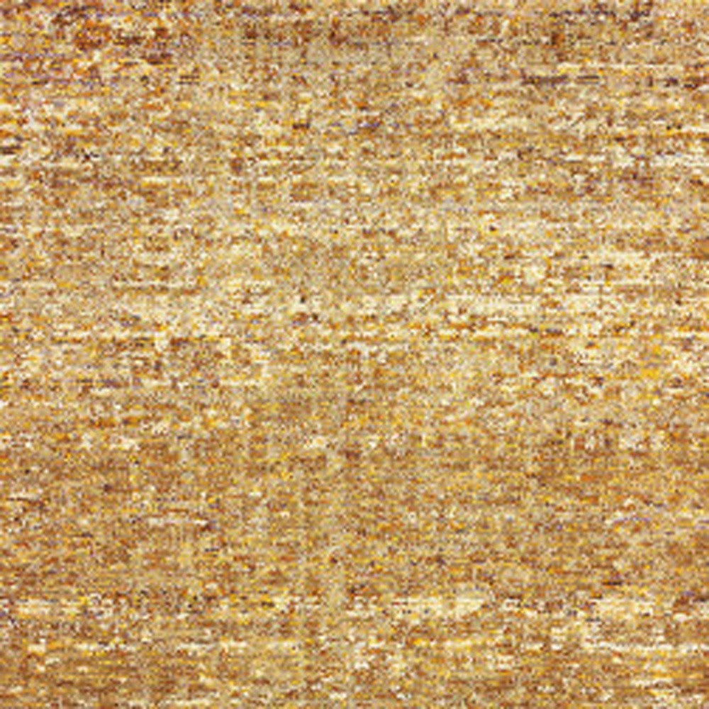 12' Brown And Ivory Runner Rug-3