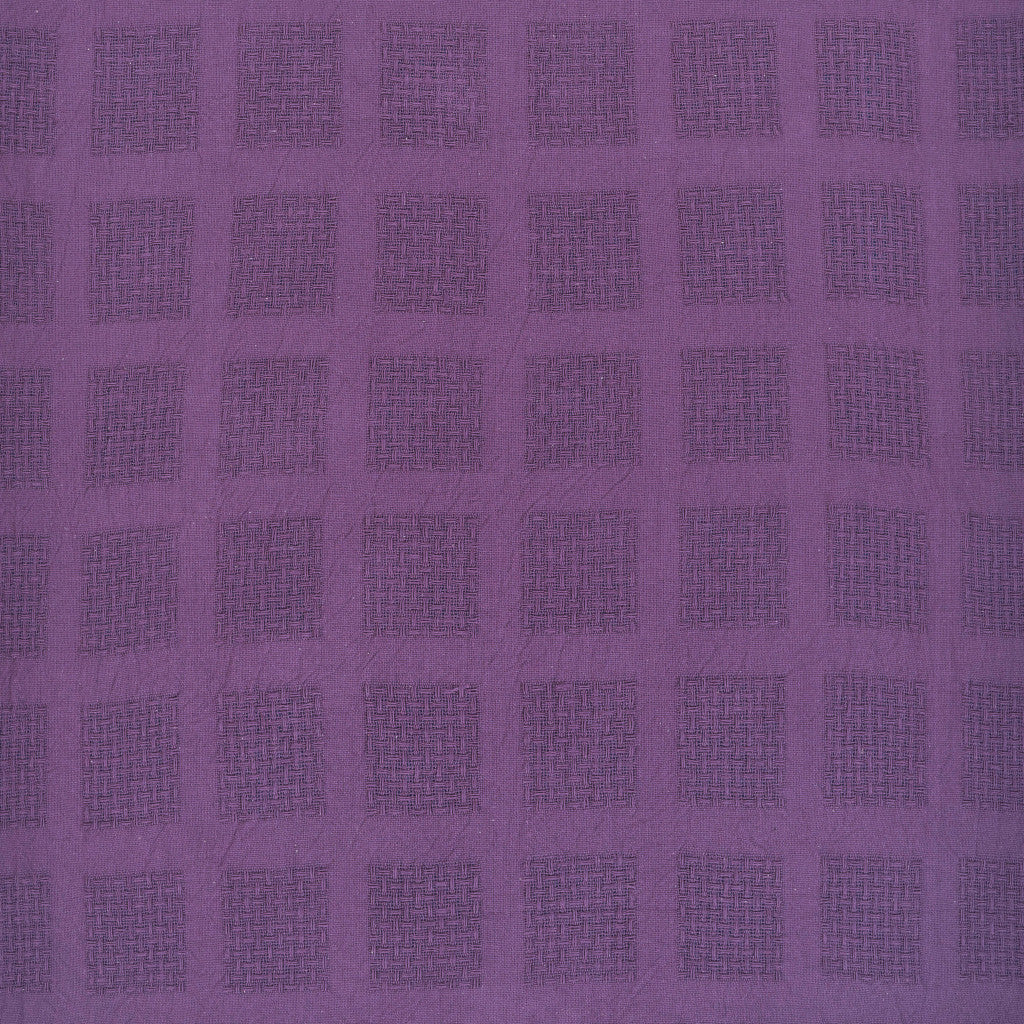 50" X 60" Purple Woven Cotton Throw Blanket with Tassels-Throws & Blankets-DECOROLALA