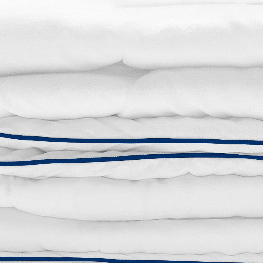 White King Washable Feather And Down Blend Comforter-Down Comforters and Duvets-DECOROLALA
