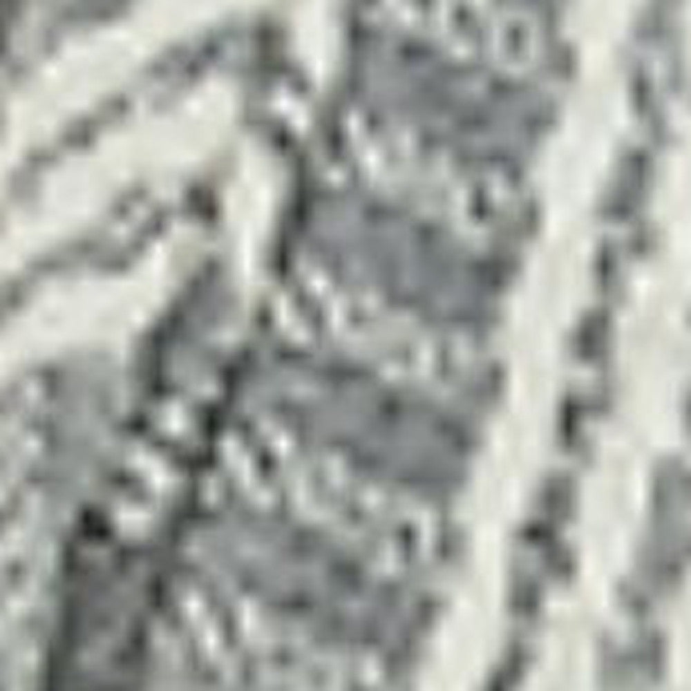 Black Woven 100% Cotton Throw Blanket-Throws & Blankets-DECOROLALA