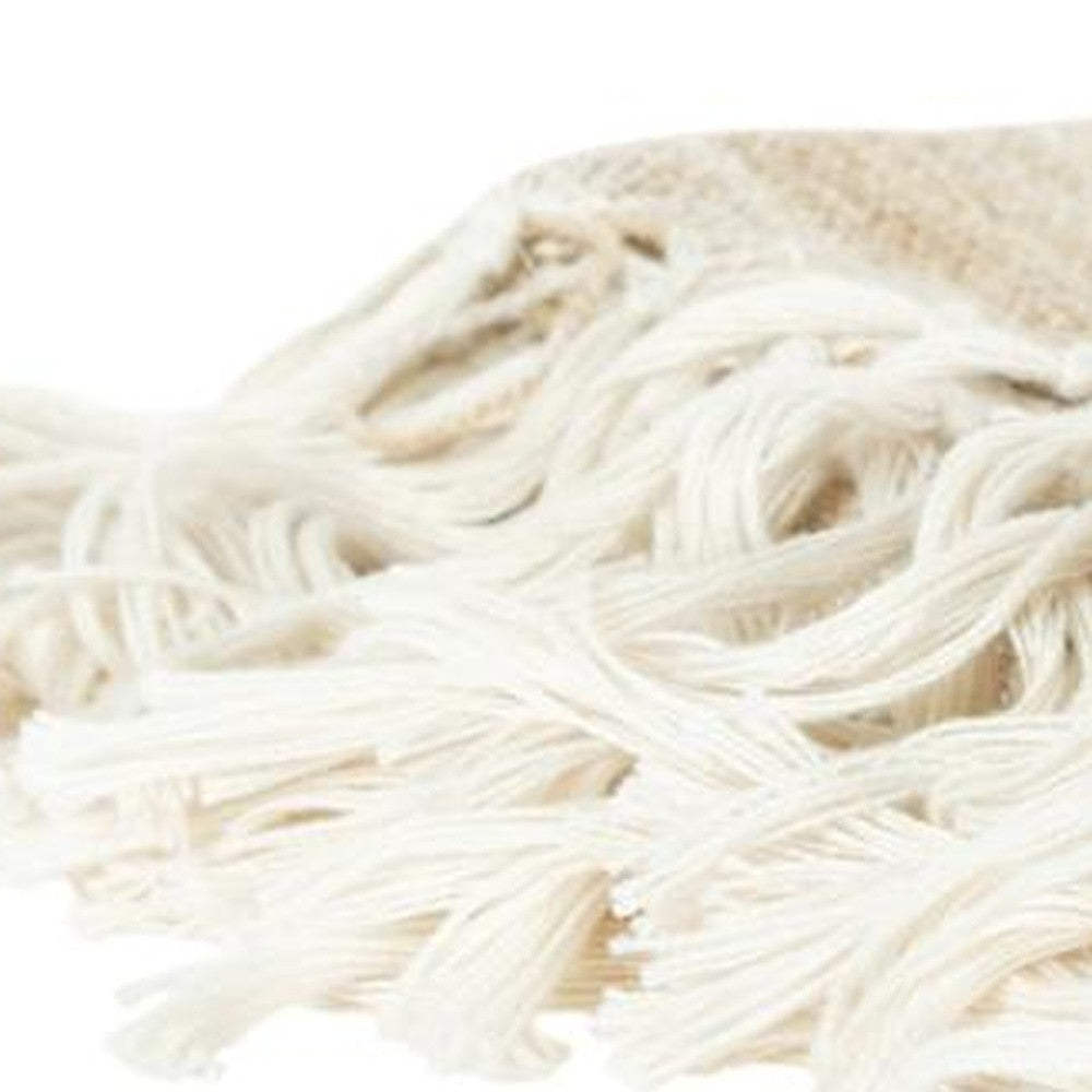 Beige Woven 100% Poly Pet Throw Blanket-Throws & Blankets-DECOROLALA