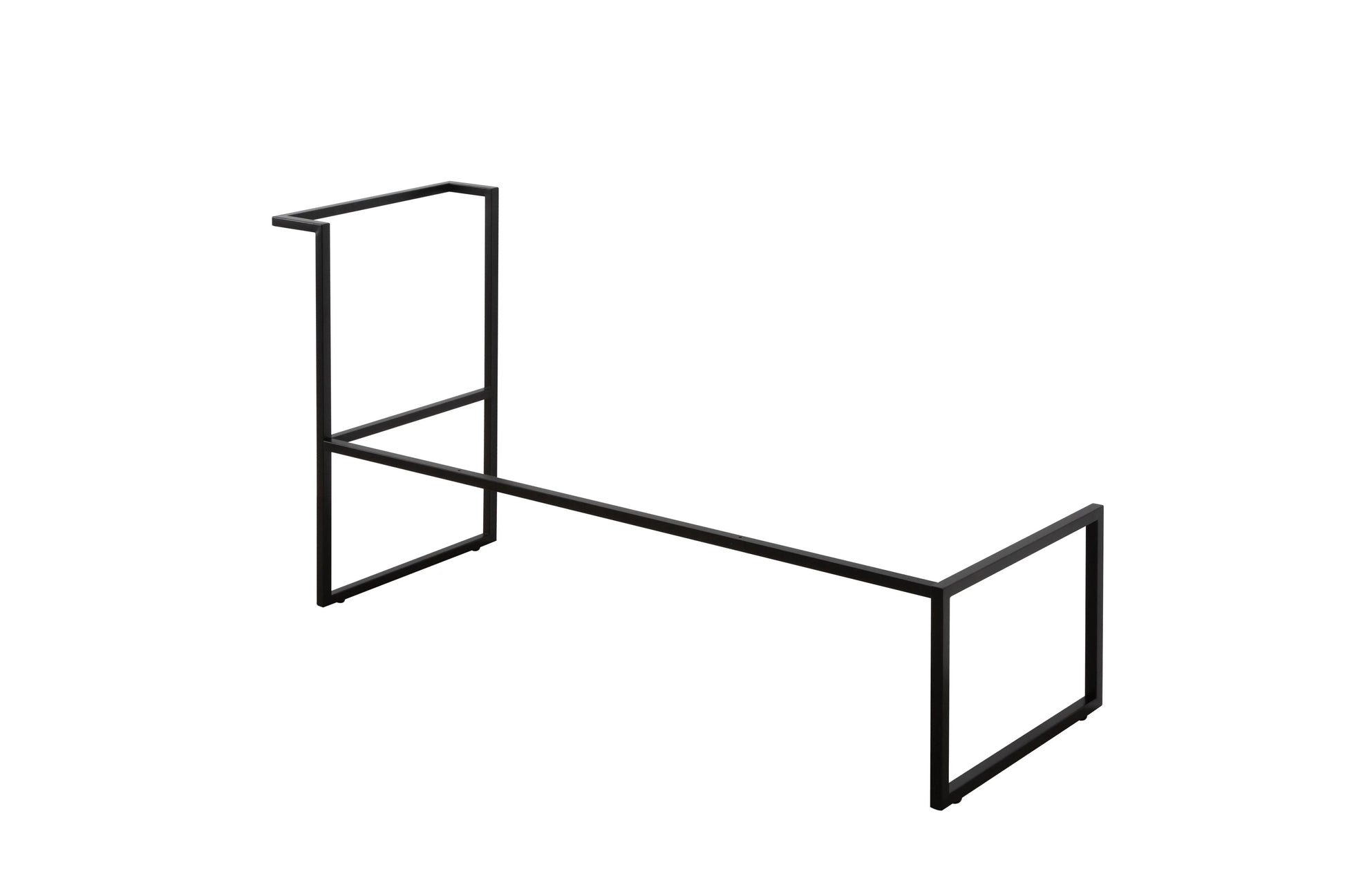 52" Matte Black Metal Stainless Steel Frame for Wall-Mounted Vanities - 1320*449*790-Faucet-DECOROLALA